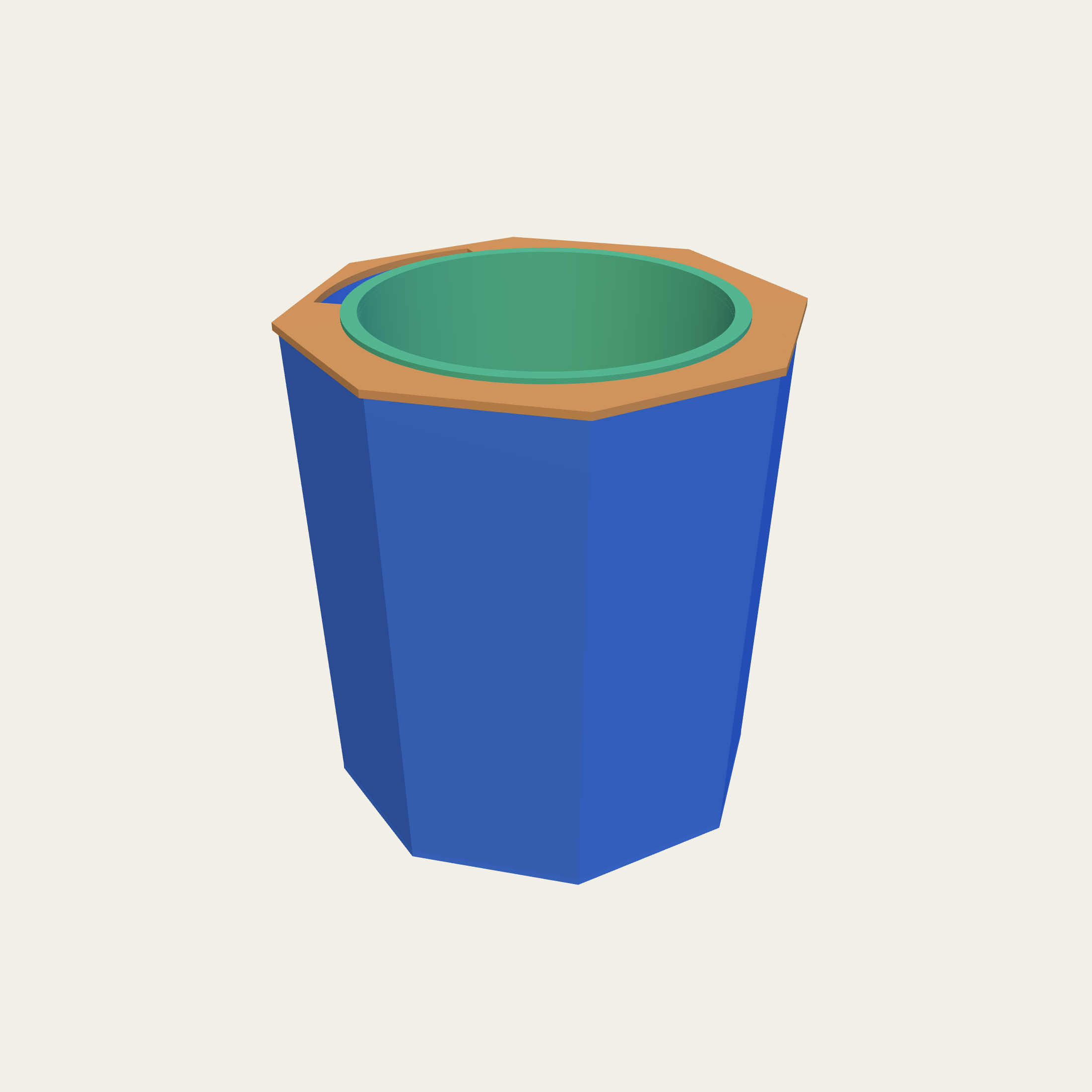 The same pot drawn with eight sides.