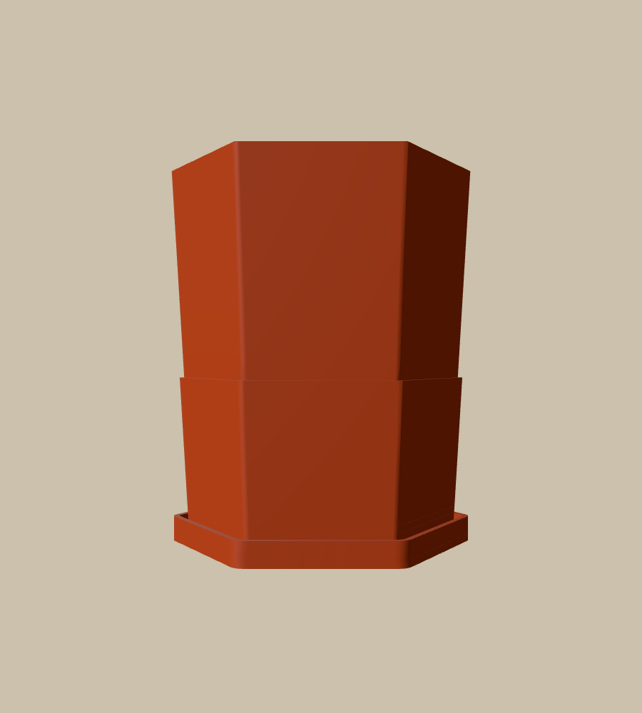 Basalt Six in Brown, straight on