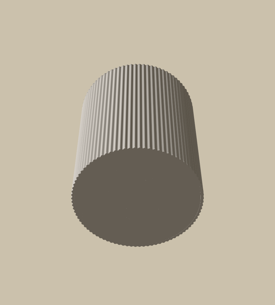 Flush Vessel 180 from below, showing the base