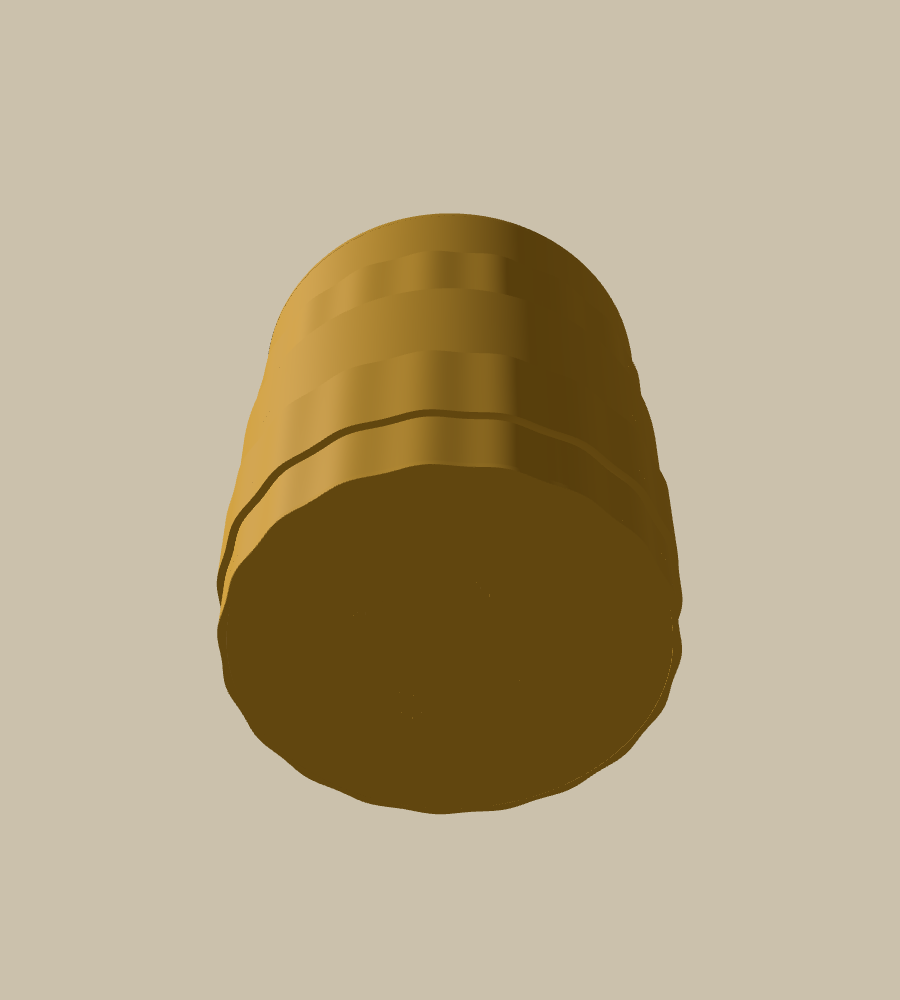 Ember Gild in Gold, from below