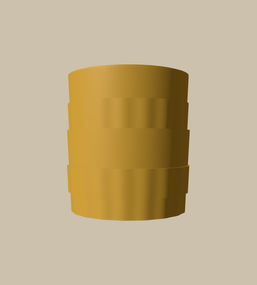 Ember Gild in Gold, straight on