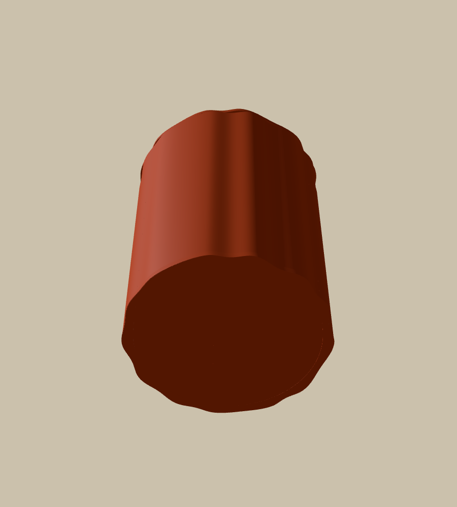 One Of Seed in Brown, from below