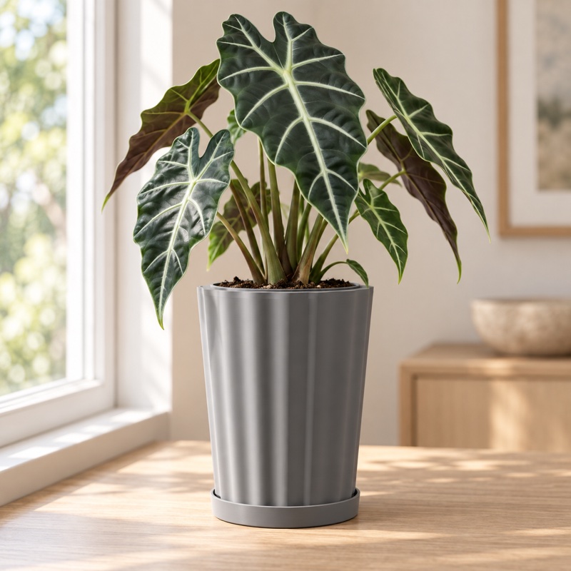 Alocasias in a HardyStem pot