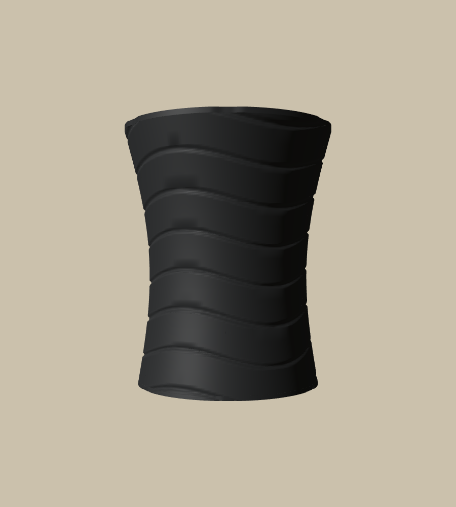 Strata Drift in Black, straight on