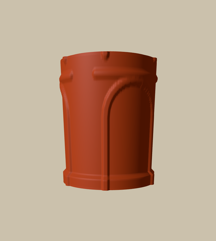 Yerevan Garni in Brown, straight on